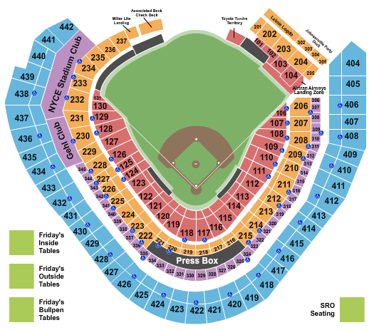 American Family Field Brewers Seating Chart